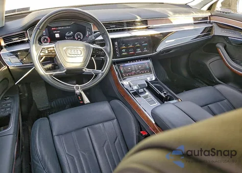 2020 Audi A8 L z USA, uszkodzony, nr VIN WAU8DAF8XLN013319
